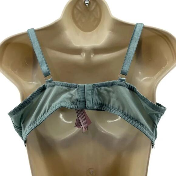 Victoria's Secret Dream Angels Lightly-Lined Lace Demi Bra Lace-Up Detail 38DD - Picture 8 of 8